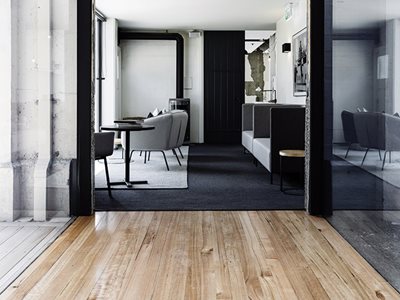 Tasmanian Oak Flooring Residential Hallway Interior