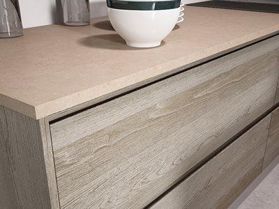 Nover Syncron Oak Structured Panels Kitchen Drawers
