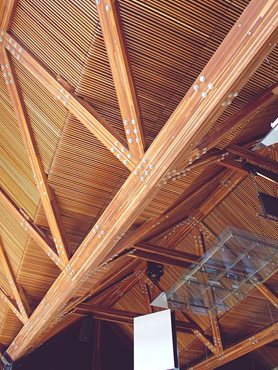 UQ Auditorium with sustainable timber framing