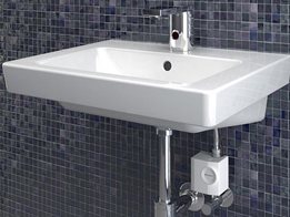 Geberit touchless technology: Taps and flush buttons
