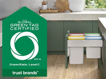 Hideaway Bins Global Green Tag Certificate