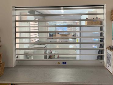 The  vermin resistant security shutters are ideal for securing school canteens, kitchens, serveries and administration areas