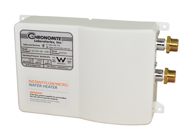 Chronomite Tankless Electric Hot Water Heaters for Commercial Use from RBA l jpg