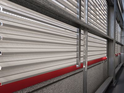 Fortitude Valley Fixed Louvres Detailed Image