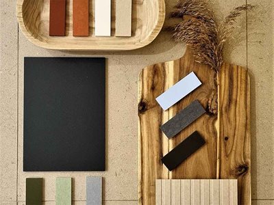 Fairview Architectural Mood Board Flat Lay