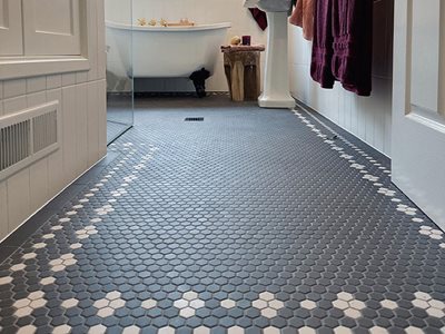 Tessellated Tiles Factory Glass Mosaics Bathroom Floor