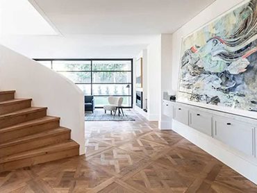 Versailles Natural HW1390 - Bischoff Residence stairs