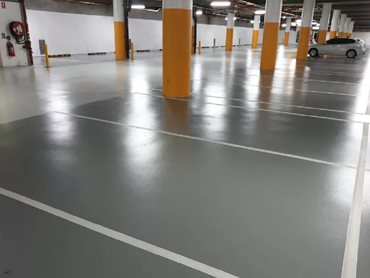 The carpark surfaces had to meet stringent requirements for durability, aesthetics, texture and VOC compliance