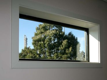 Fire rated windows incorporating Forster Fuego Light frame with Pilkington Pyrostop insulated fire rated glass