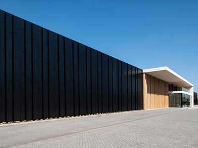 Kingspan Black and Timber Facade System
