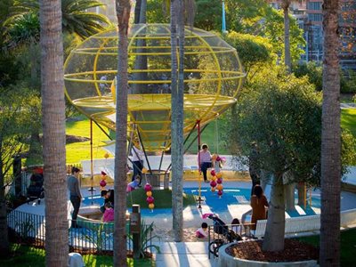 Ronstan Tensile Architecture Safety and Fall Protection Prince Alfred Park Playground