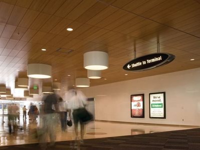 Armstrong Ceiling Solutions WoodWorks™ Vector Tampa Airport