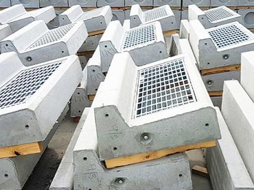 Encased access covers and grates use a high-strength, 40MPa concrete mix