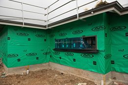 Wrap up earlier, reverse Build™ with Thermoseal™ wall wrap