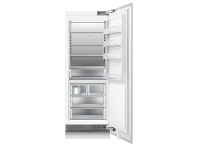 Fisher Paykel Column Freezer Silver Open