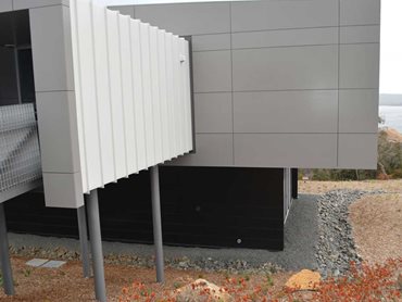 BGC supplied their Duracom façade system