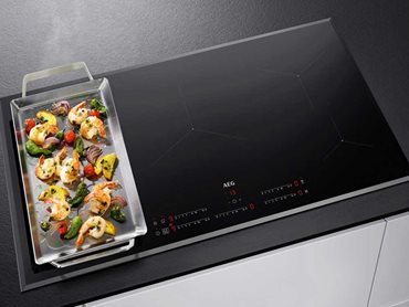 AEG induction cooktop