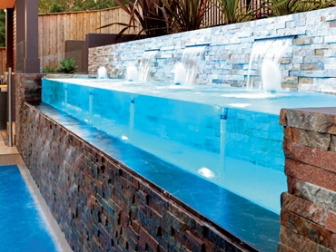 Pool Windows Pool Walls and Glass Water Features from Dimension One Glass Fencing l jpg