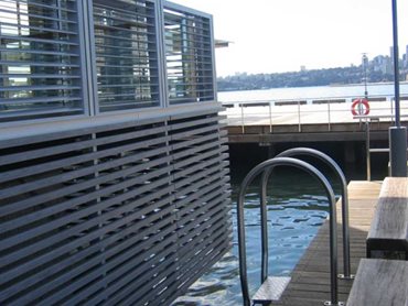 Sydney Harbour’s Wharf 8 featuring Innowood's timber alternative  