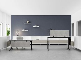 Adjustable office desk: Phoenix by Henrik Pedersen