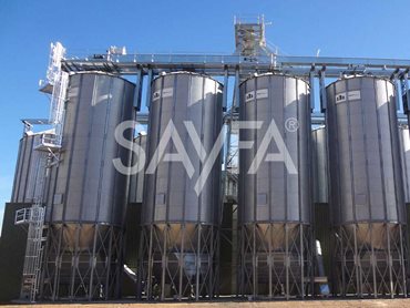 The grain silos at the facility required egress to enable personnel to access the large structures with safety and confidence.