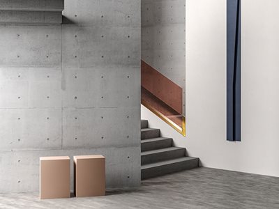 Concrete Flooring Commercial Hallway