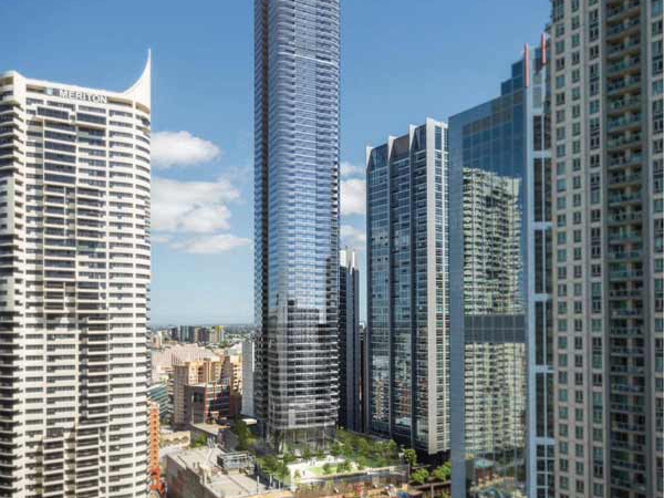 Ingenhoven from Germany and Architectus have won the right to design the mixed-use tower set for 505-523 George Street in Sydney&rsquo;s CBD. Image: Sydney Your Say
