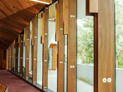 Blackbutt provides a contrast to the centre&rsquo;s clean and clinical environment with a softer, welcoming vibe
