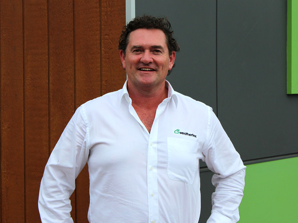 Profile of Jason O Hagan managing director Weathertex