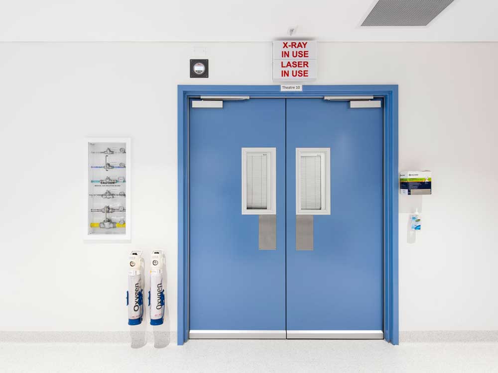 Altro Whiterock Doorsets at St Andrews Hospital 