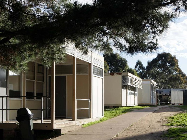 An upgrade to Cherrybrook Technology High School will see permanent accommodation replace existing demountable classrooms. Image: The Daily Telegraph&nbsp;
