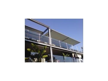 Sundance retractable folding arm awning