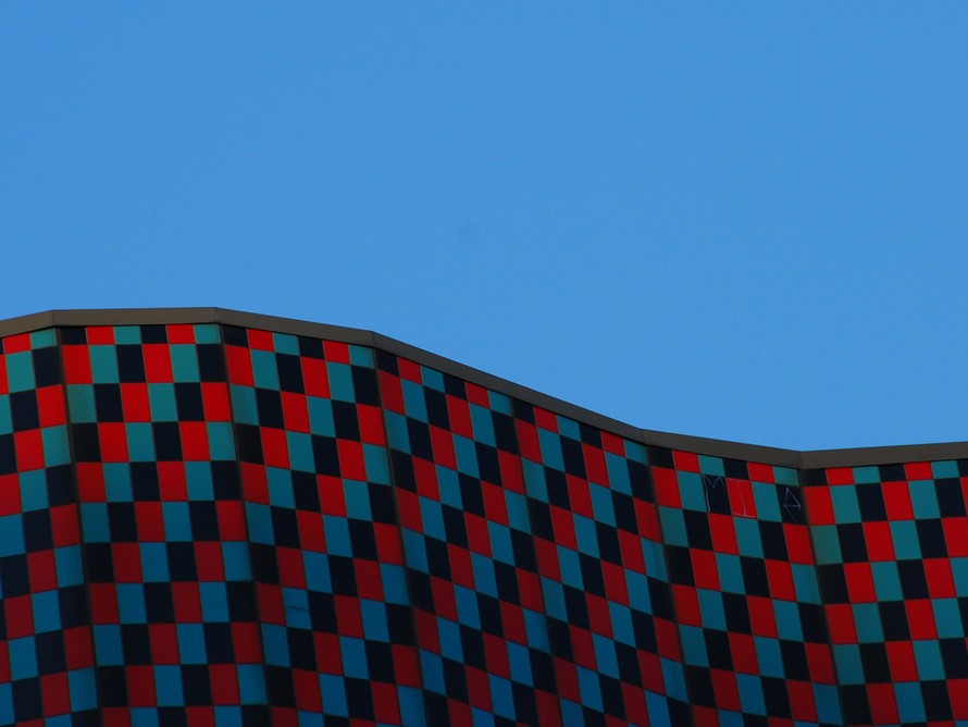 The detail of RMIT&#39;s Building 8, one of Peter Corrigan&#39;s most famous designs. Photography by Rob Deutscher

