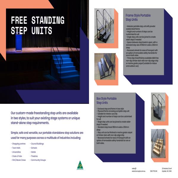 Step Units Brochure