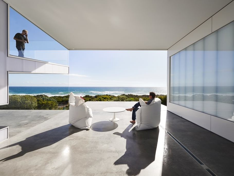 Villa Marittima by Robin Williams Architect&nbsp;won the People&rsquo;s Choice Award at the 2015 National Architecture Awards. Photography by Dean Bradley
