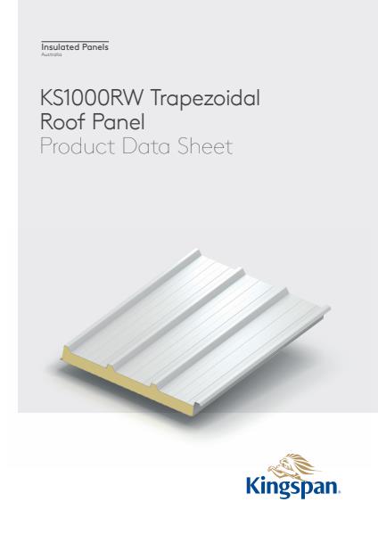 KS1000RW Trapezoidal Roof Panel Data Sheet