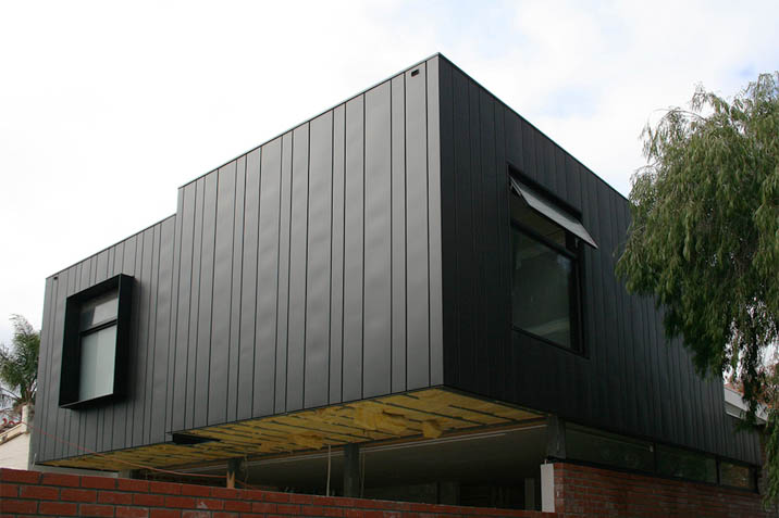metal cladding steel panels ideas designs look zinc aluminium aluminum iron corrugated house exterior weatherboards protection strong design ideas