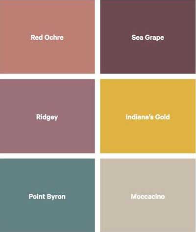 Presenting The New Wattyl Colour Palettes For 2020 Architecture Design - Interior Wattyl Paint Colours Chart