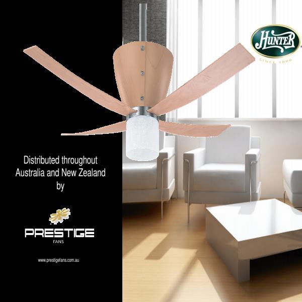 AirMax® Motor, WobbleFreeTM Canopy Ceiling Fans Systems