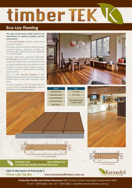 Ecolay Flooring - TimberTek Brochure