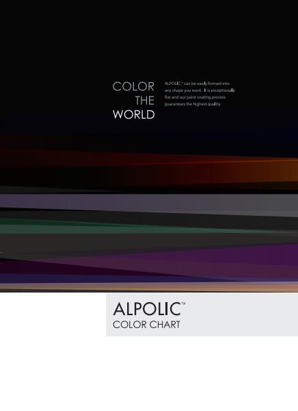 ALPOLIC Colour Chart - Standard Range