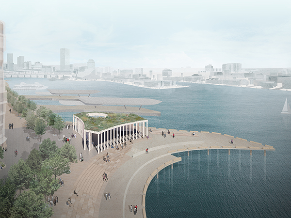 Harking back to ancient Athens, a spectacular new public pavilion is chosen for Sydney’s waterfront