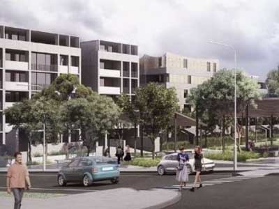 The proposed Showground Station precinct (Photo: Supplied)
