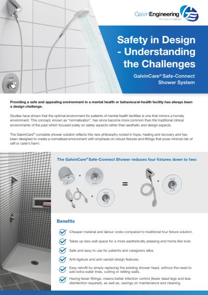 Galvin Engineering Click Shower Package Flyer 2022