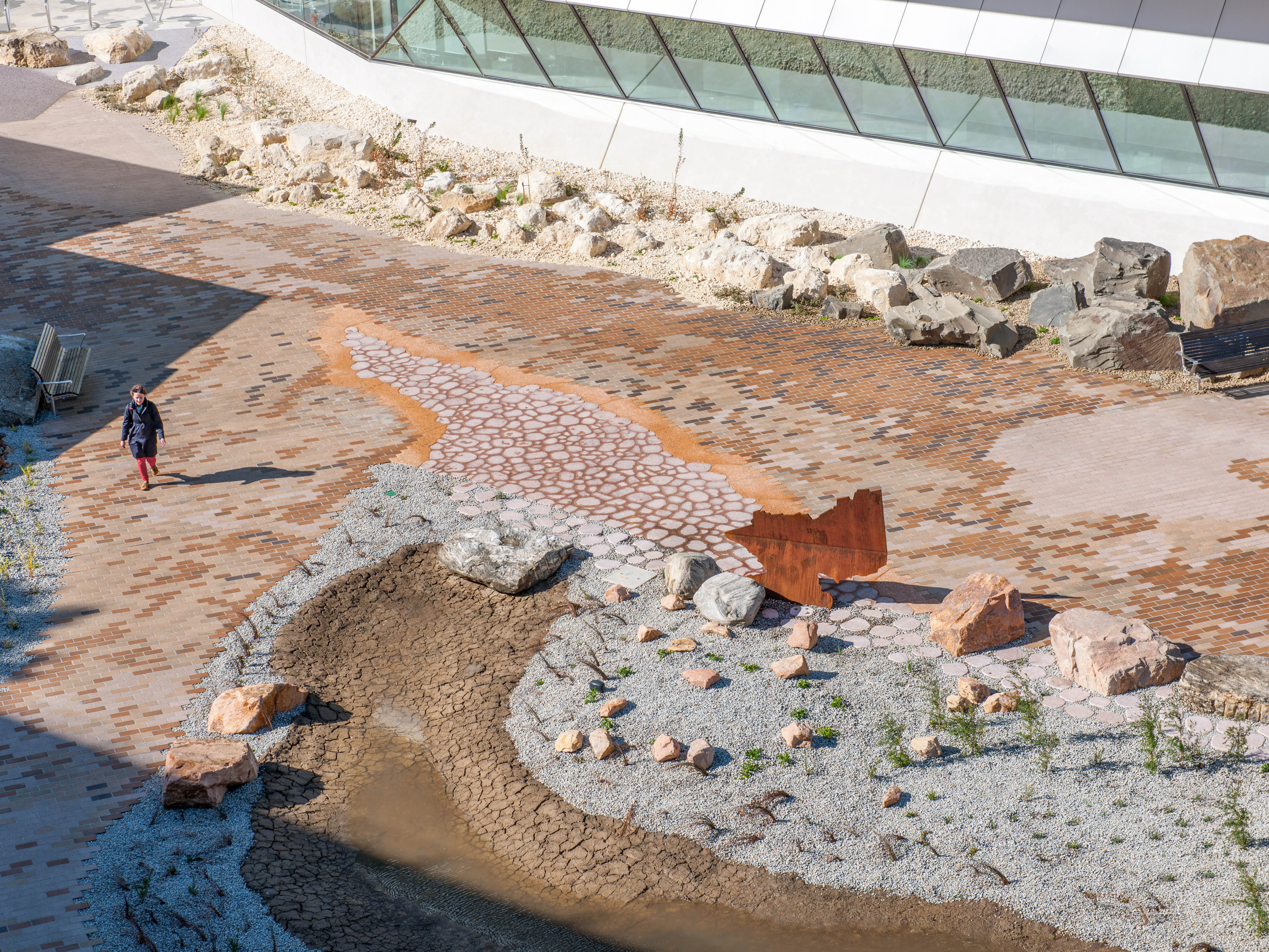 Earth Sciences Garden. Photography by Michael Wright
