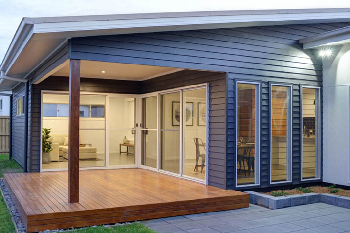 external weatherboard cladding outdoor building house
