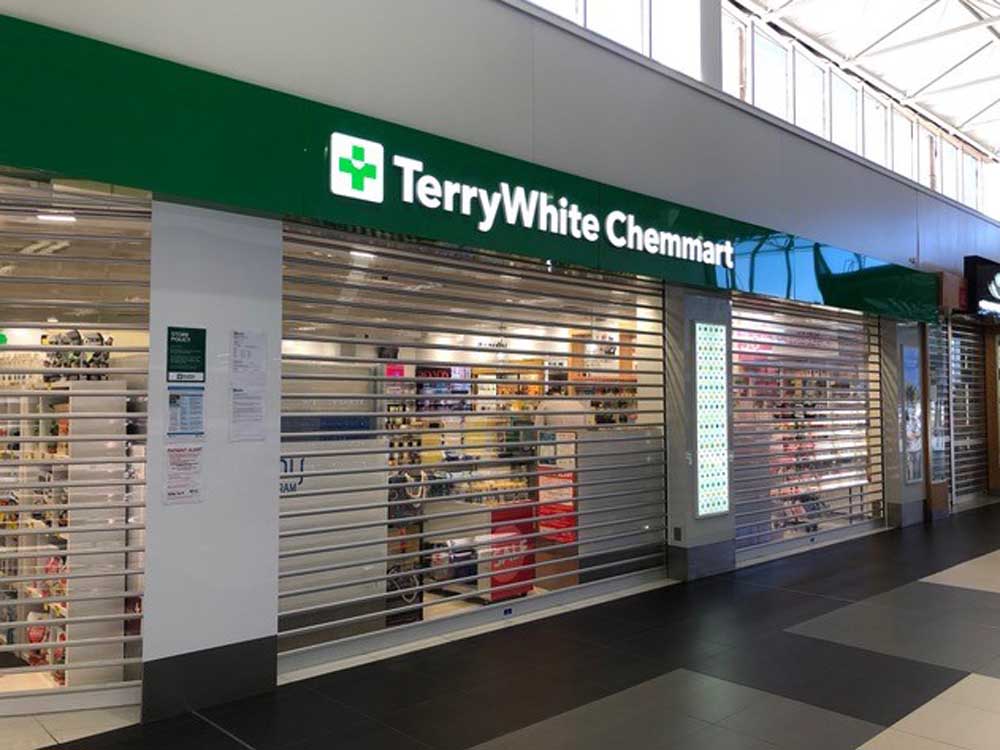 ATDC’s new RS7 transparent Clearvision roller shutters at Terry White