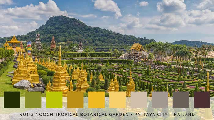 Nong Nooch Tropical Botanical Garden, Pattaya City, Thailand
