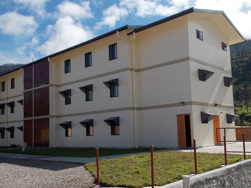 An accommodation unit building company Force10 constructed in Papua New Guina. Image: Force10
