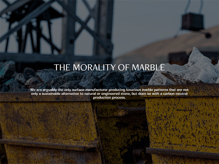 Morality of marble